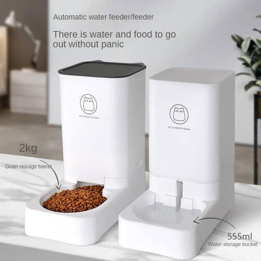 Automatic Food and Water Dispenser