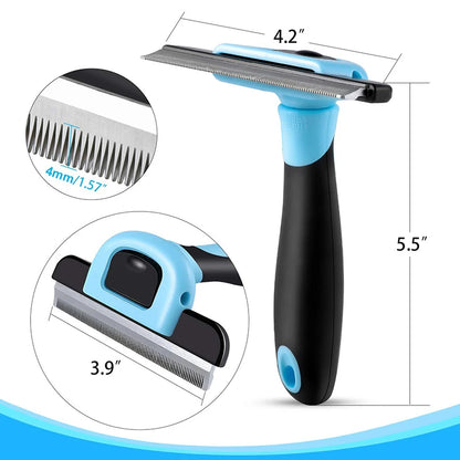 Pet Brush Hair Remover For Short to medium-length hair Dogs and Cats