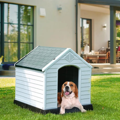 Small/Medium Plastic Outdoor Dog House