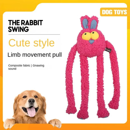 Tug-of-war Long Arm Rabbit Plush Toy