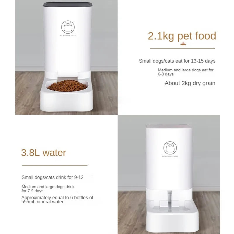 Automatic Food and Water Dispenser