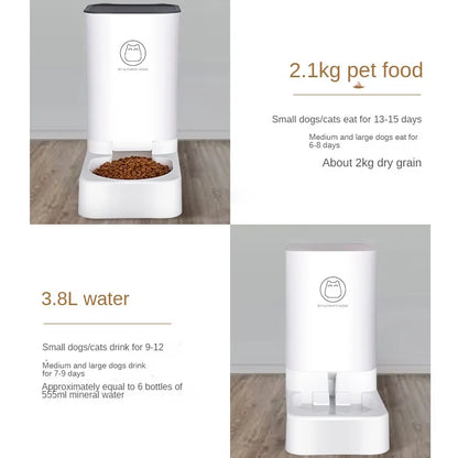 Automatic Food and Water Dispenser