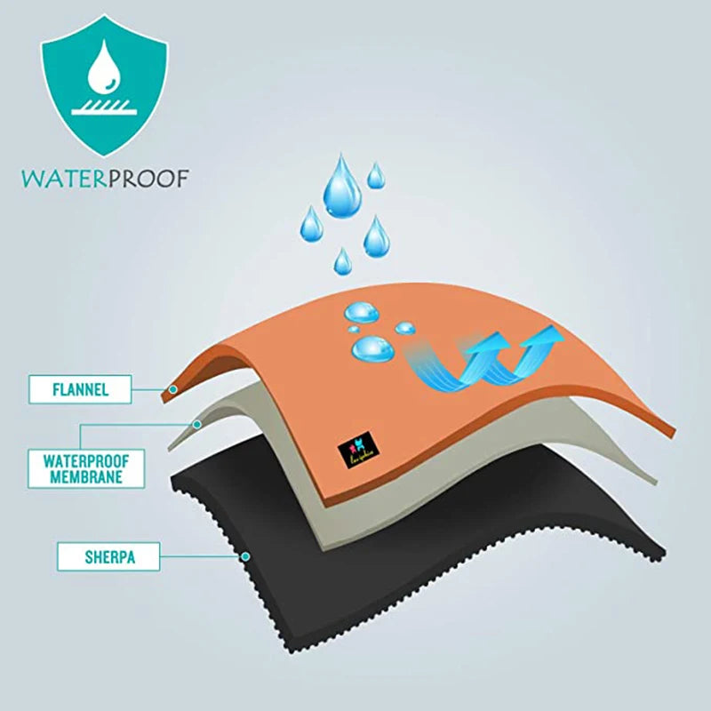 Waterproof Pet Blanket for Sofa Bed Couch