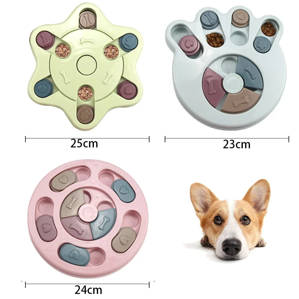 Pet Puzzle Slow Food Feeder Interactive Toy