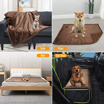 Waterproof Pet Blanket for Sofa Bed Couch